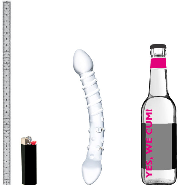 gls Double Trouble 10" / (Doppel-) Dildo aus Glas YES, WE CUM! gls Double Trouble 10" / (Doppel-) Dildo aus Glas YES, WE CUM!