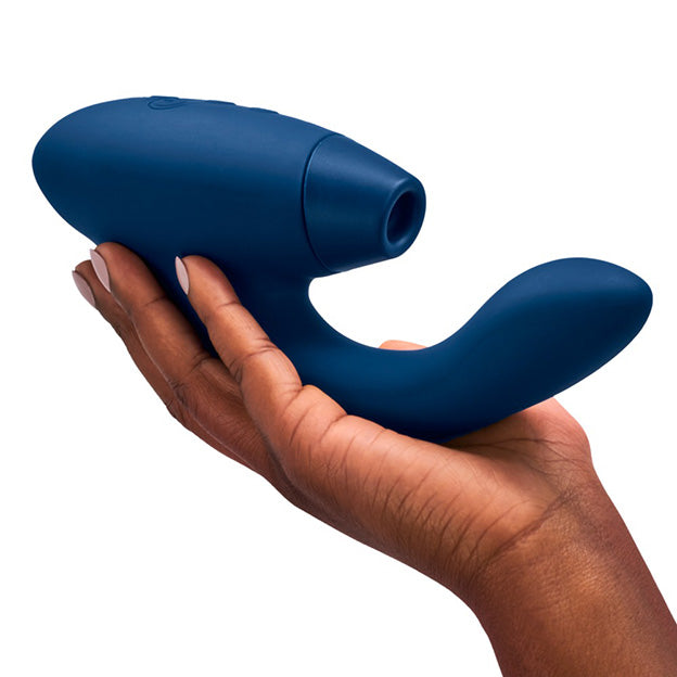 Womanizer Duo 2 (blue) / vaginal Vibration, klitoral Luftdruck YES, WE CUM! Womanizer Duo 2 (blue) / vaginal Vibration, klitoral Luftdruck YES, WE CUM!