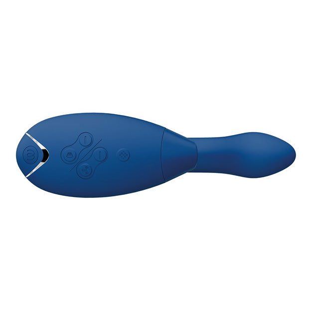 Womanizer Duo 2 (blue) / vaginal Vibration, klitoral Luftdruck – YES, WE  CUM!